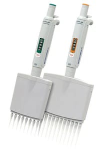 Acura 12-Channel Adjustable Pipette, 5-50 µL, Manual, 855 Series