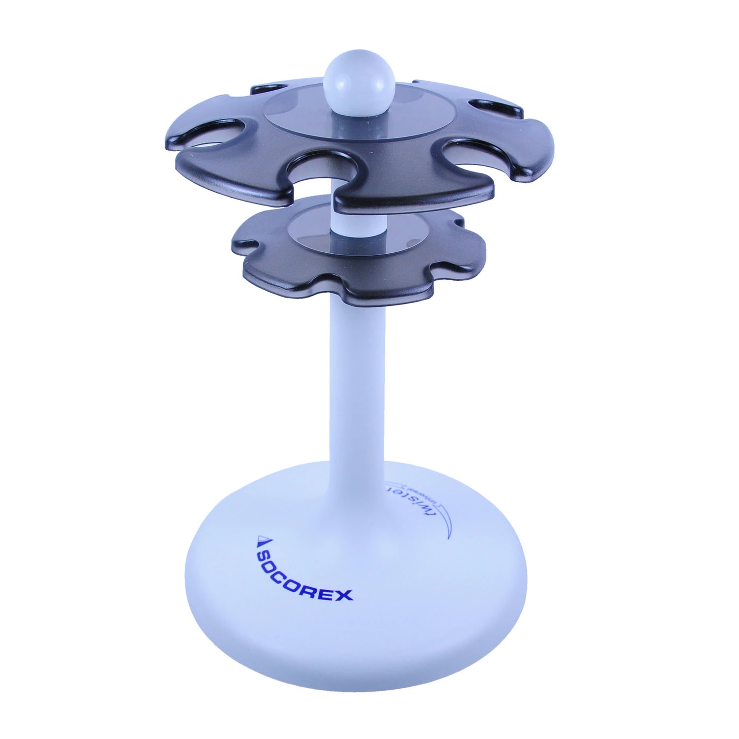 Twister Pipette Stand, 6-Place, Gray, Model 336