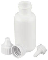 Wheaton Dropping Bottle, LDPE, White, 30 mL, with Extended Controlled Dropper Tip/Cap, 144/Case