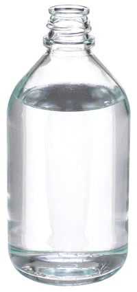 Wheaton Media Bottle, Borosilicate Glass, Clear, 500mL, No Cap, 24/Package