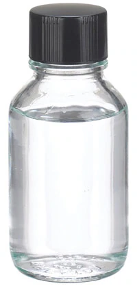 Wheaton Media Bottle, Borosilicate Glass, LDPE-Lined Phenolic Cap, Clear, 125mL, 48/Package