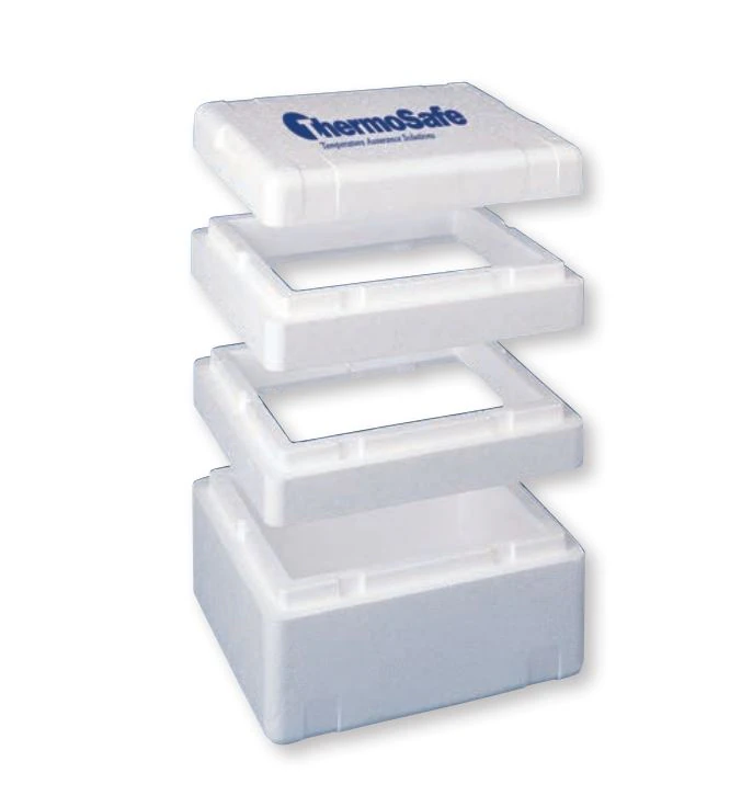ThermoSafe Insulated Shipper Core, 22x15x15" with Corrugated Carton, 2/Case