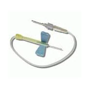 BD Vacutainer Safety-Lok Blood Collection Set, 21G x 3/4", 7" Tubing, Luer Adapter, Winged, 50/Box, 367287