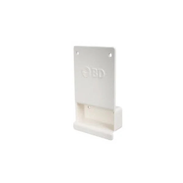 BD Sharp Collector Bracket, Pearl, Locking ABS Plastic, 1-1/4 x 3-1/2 x 6 in, for Sharps Containers, Each