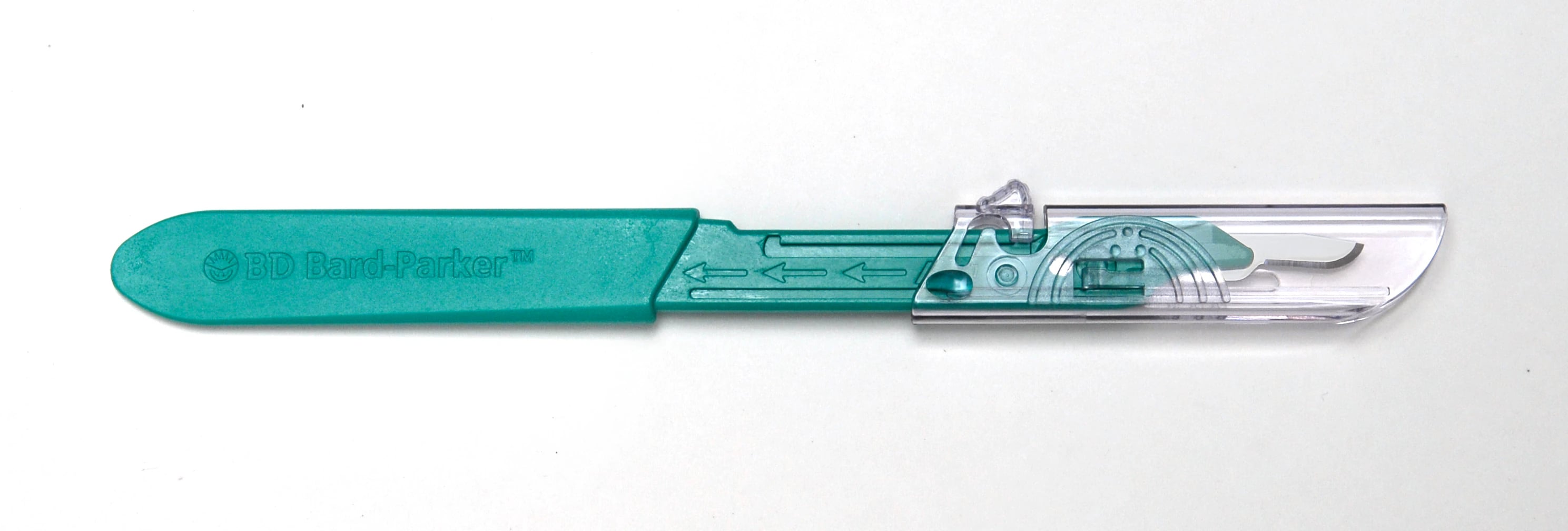 Bard-Parker Disposable Protected Surgical Scalpel #15, Sterile, Plastic/Stainless Steel