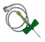 Becton-Dickinson Vacutainer Safety-Lok Blood Collection Set, 21G x 3/4" Winged, Green Safety, 50/Box