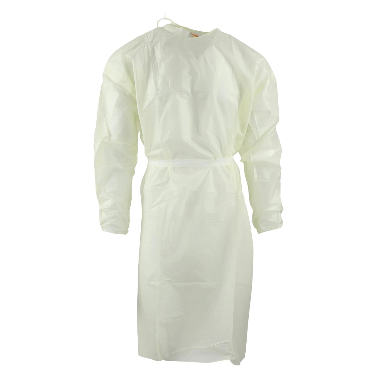 Cardinal Gown Isolation AAMI Level 2 SMS, Yellow, X-Large, 10/Pack