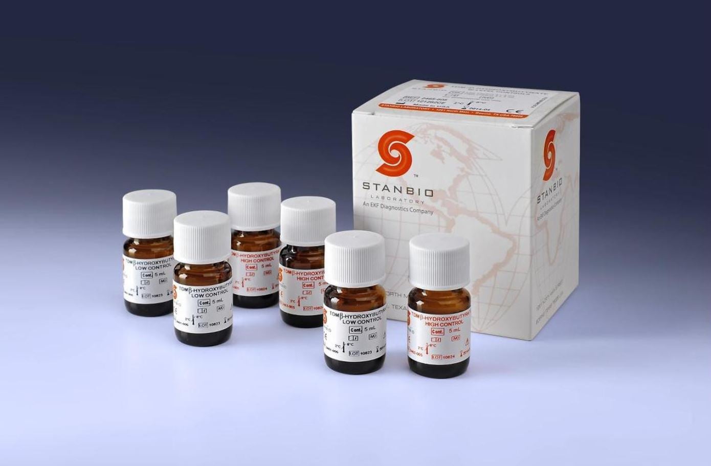Stanbio B-Hydroxybutyrate 3 Level Control, 6 x 5 mL Liquid