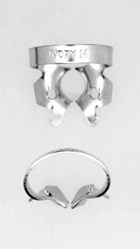 Ivory Stainless-Steel Rubber Dam Clamp #14, Winged Molar, 1/Pk, 50057354