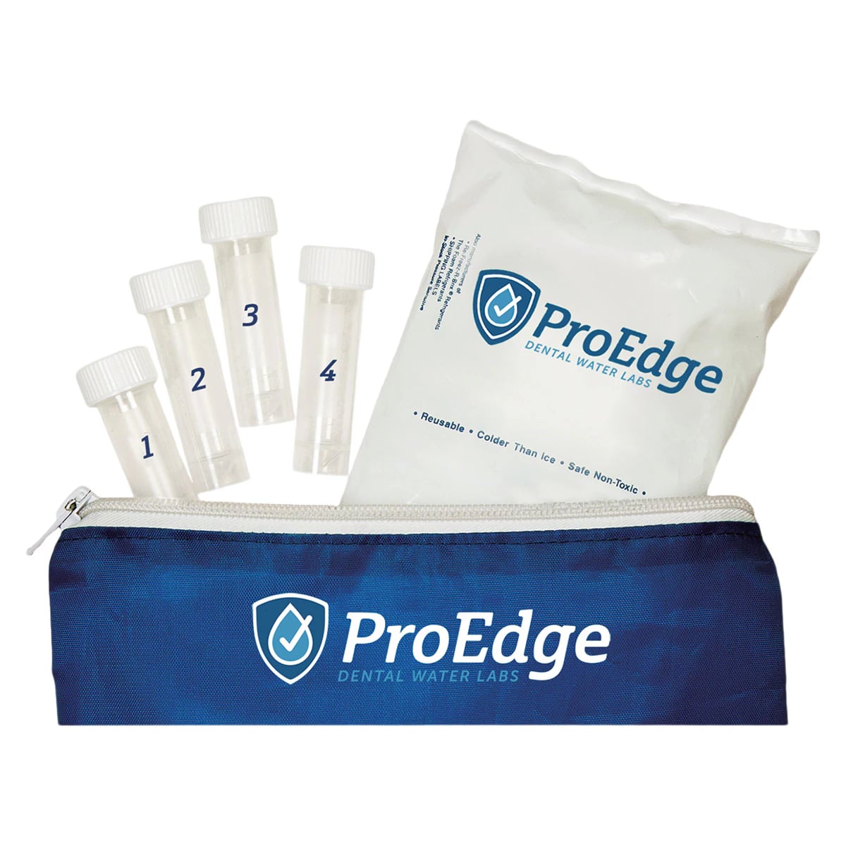 ProEdge R2A Mail-In Waterline Test Kit, 16 Vials with Mailing Label, 81601