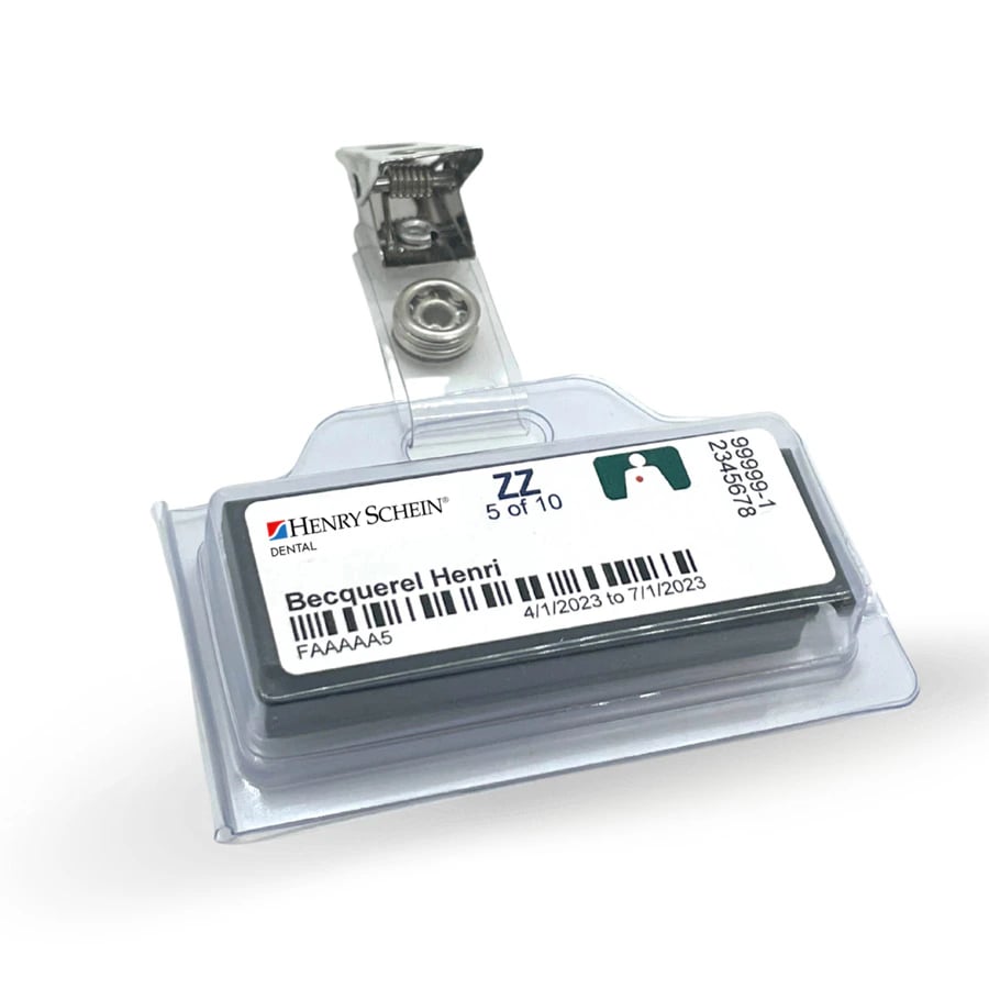 X-Ray Add On Badge 1 Quarter, Radiation Detection Company