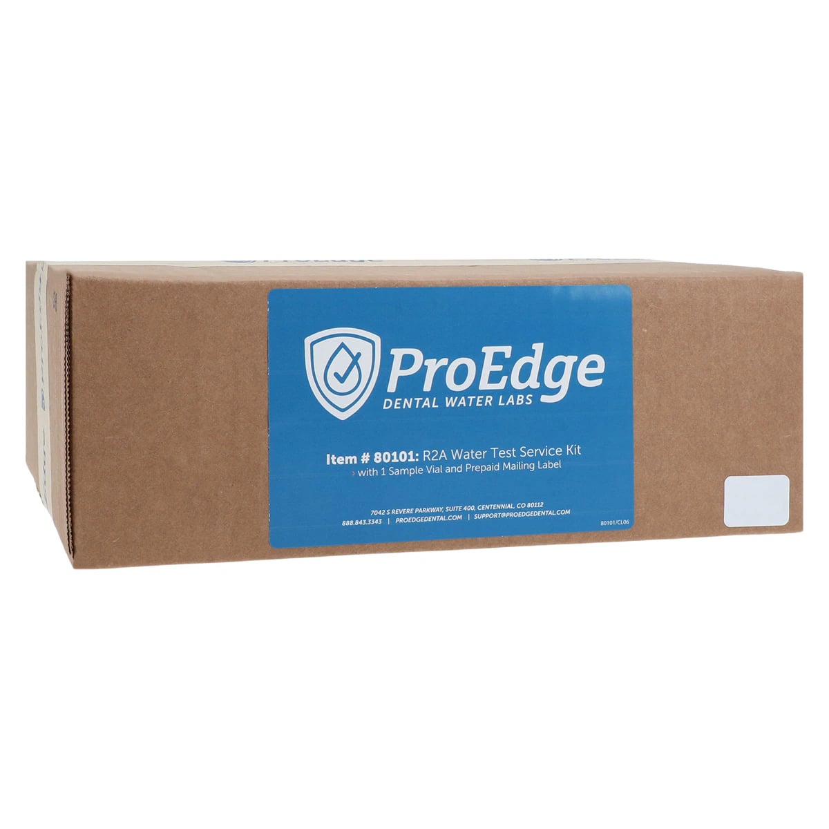 ProEdge Dental Water Mail-In Test Kit, 1 Vial with Mailing Label, 80101
