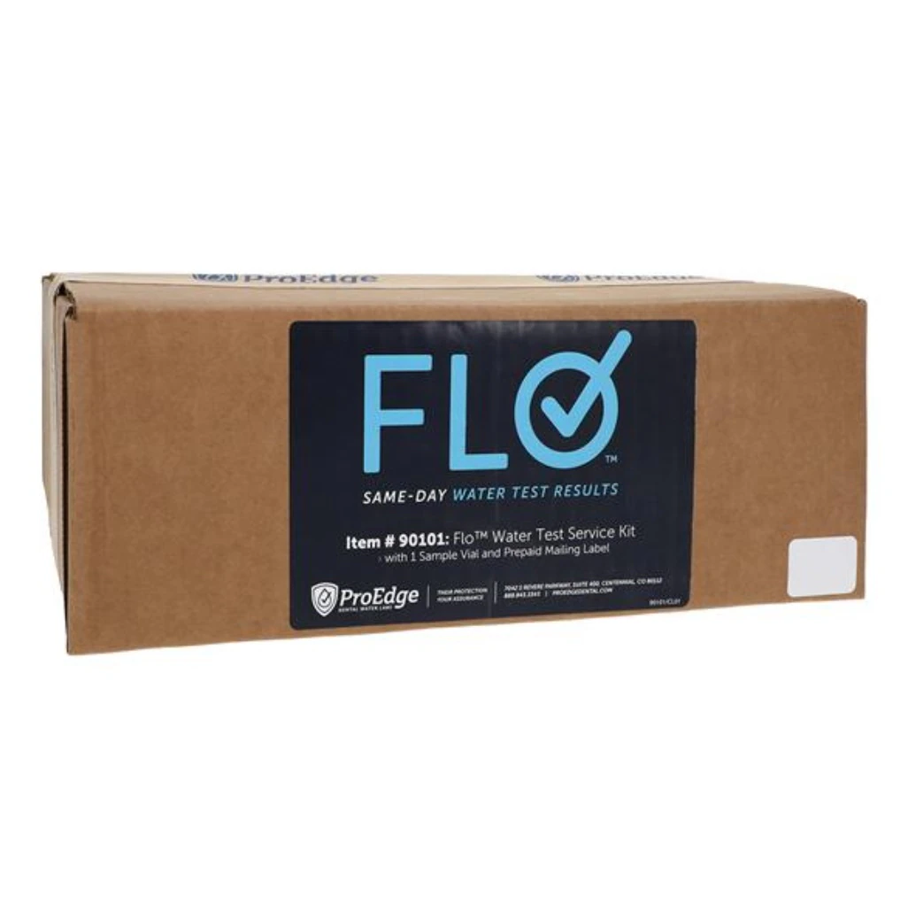 Flo Mail-in Waterline Test Kit with 6 Specimen Vials and Mailing Label