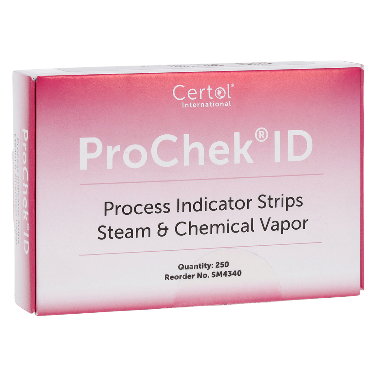 ProChek ID Indicator Strips for Steam and Chemical Vapor, 250/Box