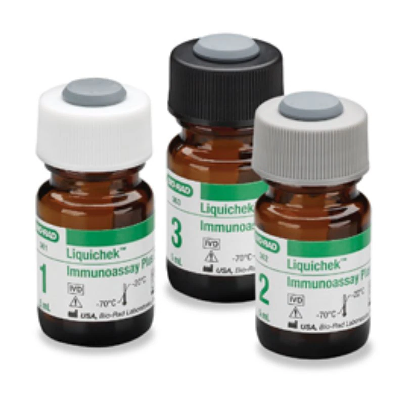 Bio-Rad Liquichek Immuno Plus Tri-Level Control, 12 x 5 mL, Serum Based, 12/Box