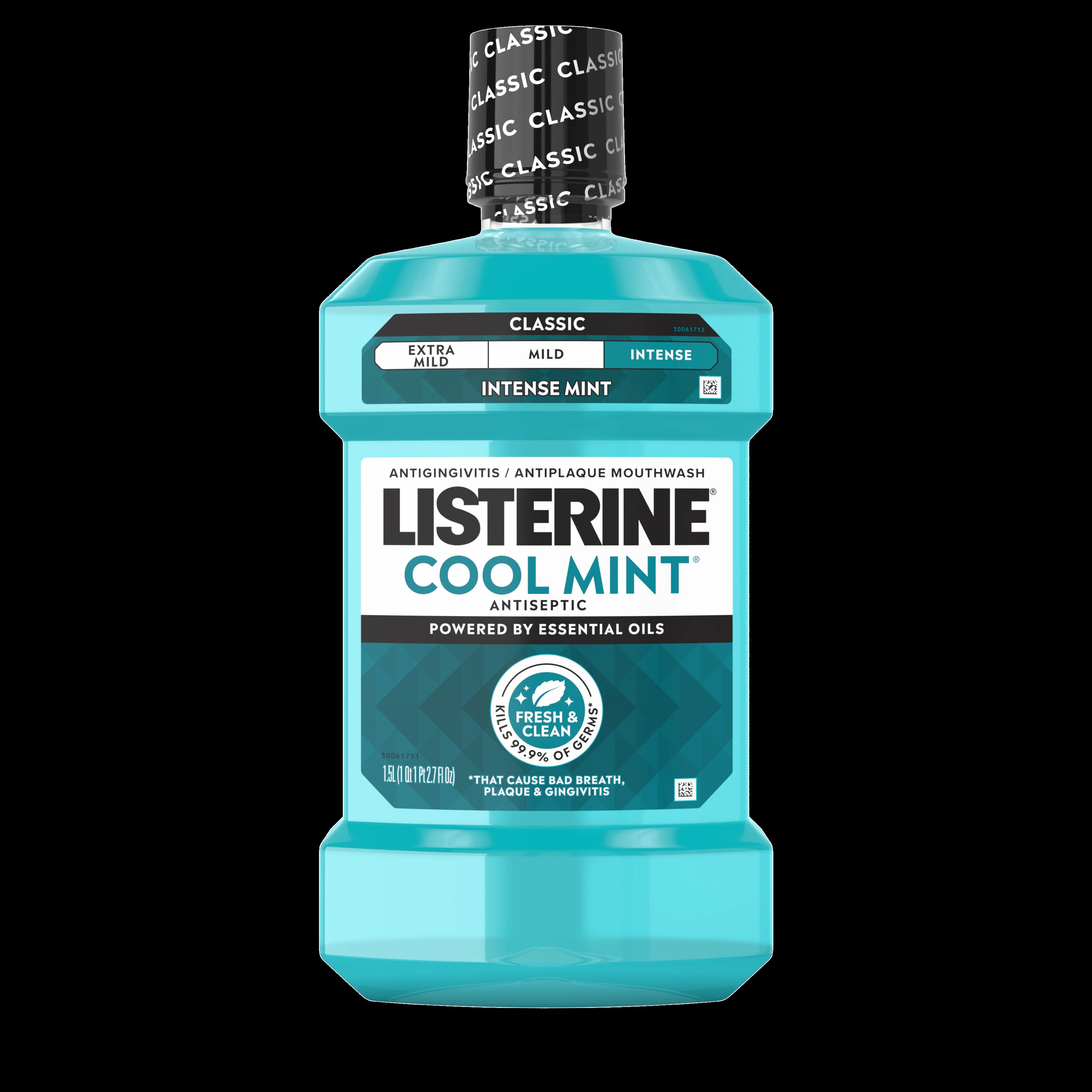 Listerine Cool Mint Mouthwash, 1.5 Liter Bottle