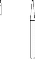 SS White Standard Operative Carbide Bur, HP, Round, #1/4, 10/Pk, 14820