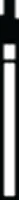 Piranha Diamond Single-Use Burs, FG, Flat End Taper, #845-012C, 1.2 mm, Coarse, Green, 25/Pk