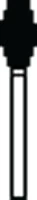 Piranha Diamond Single-Use Burs, FG, Barrel, # 811-037, 3.7 mm, Super Coarse, Black, 25/Pk, 811-037SC