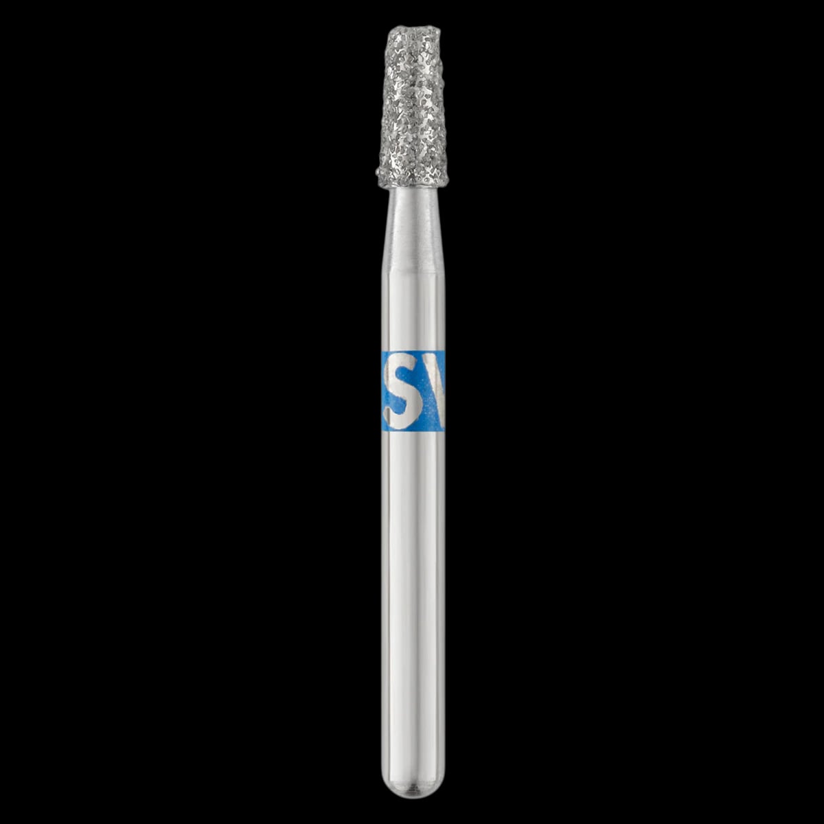 Piranha Diamond FG 845KR-018M Bur, Friction Grip, Medium, Modified Flat End Taper, 25/Pk