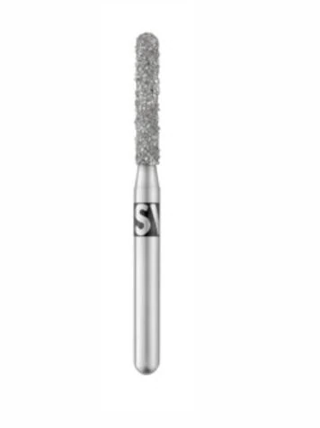 Piranha Diamond Single-Use Burs, FG, KS, # KS33, 3.3 mm, Super Coarse, Black, 25/Pk, KS33-SC