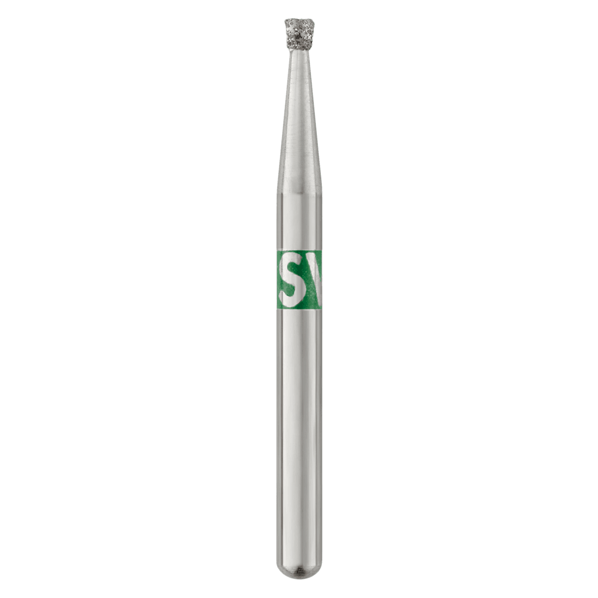 SS White Piranha Single-Patient-Use Diamond Bur, FG Friction Grip, Inverted Cone, Coarse Grit, 25/Pk, 805-010C