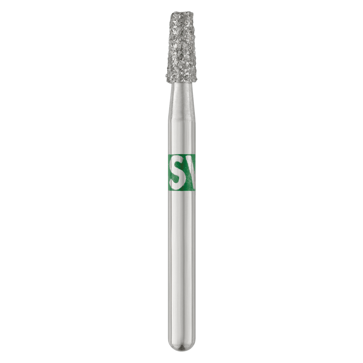 SS White Piranha Diamond Bur 845KR-018C-S, Coarse, Modified Flat End Taper, FG Short Shank, Single-Patient-Use, 25/Pk