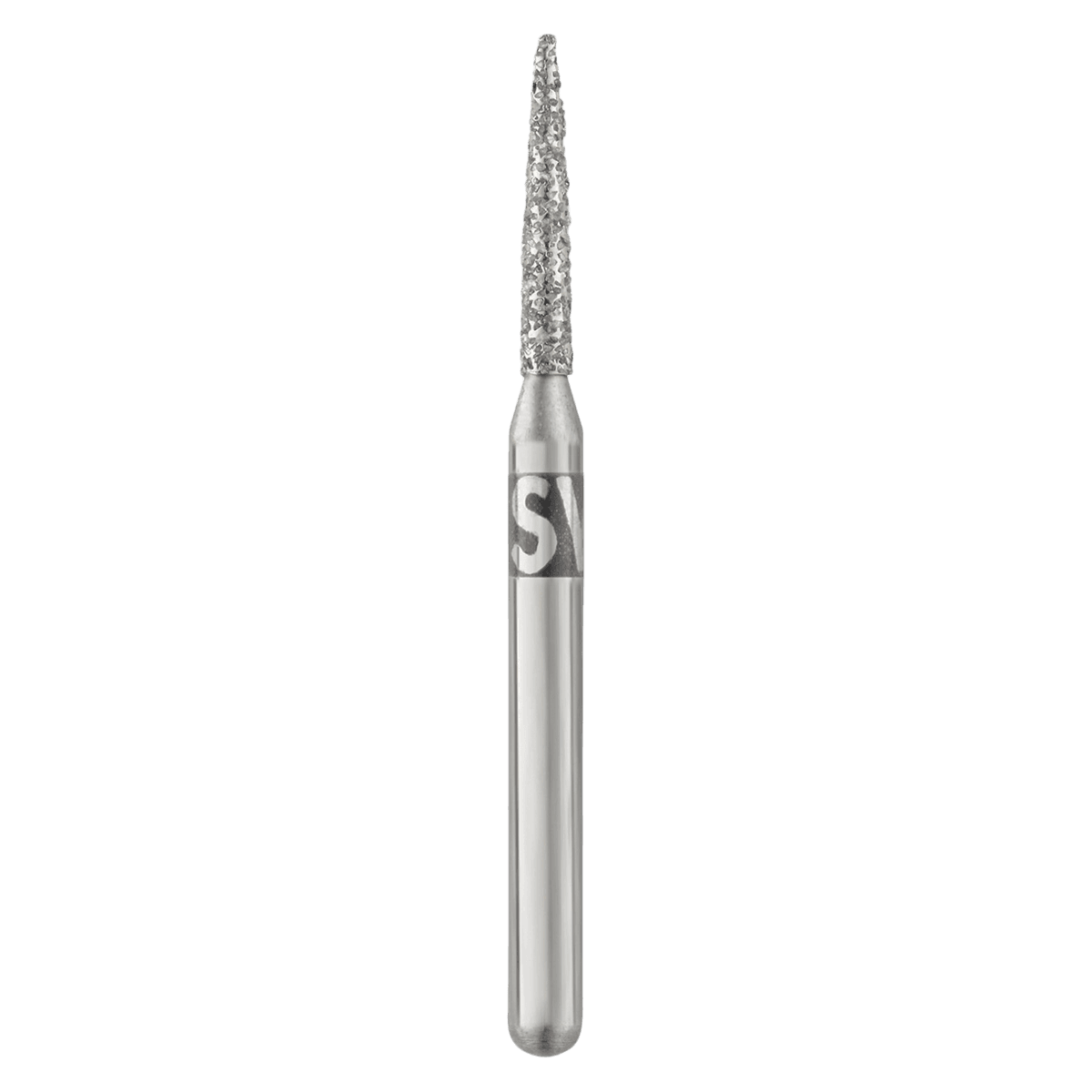 SS White Piranha Single-Use Diamond Bur, Super Coarse, Flame Shape, FG #888-012SC, 25/Pk