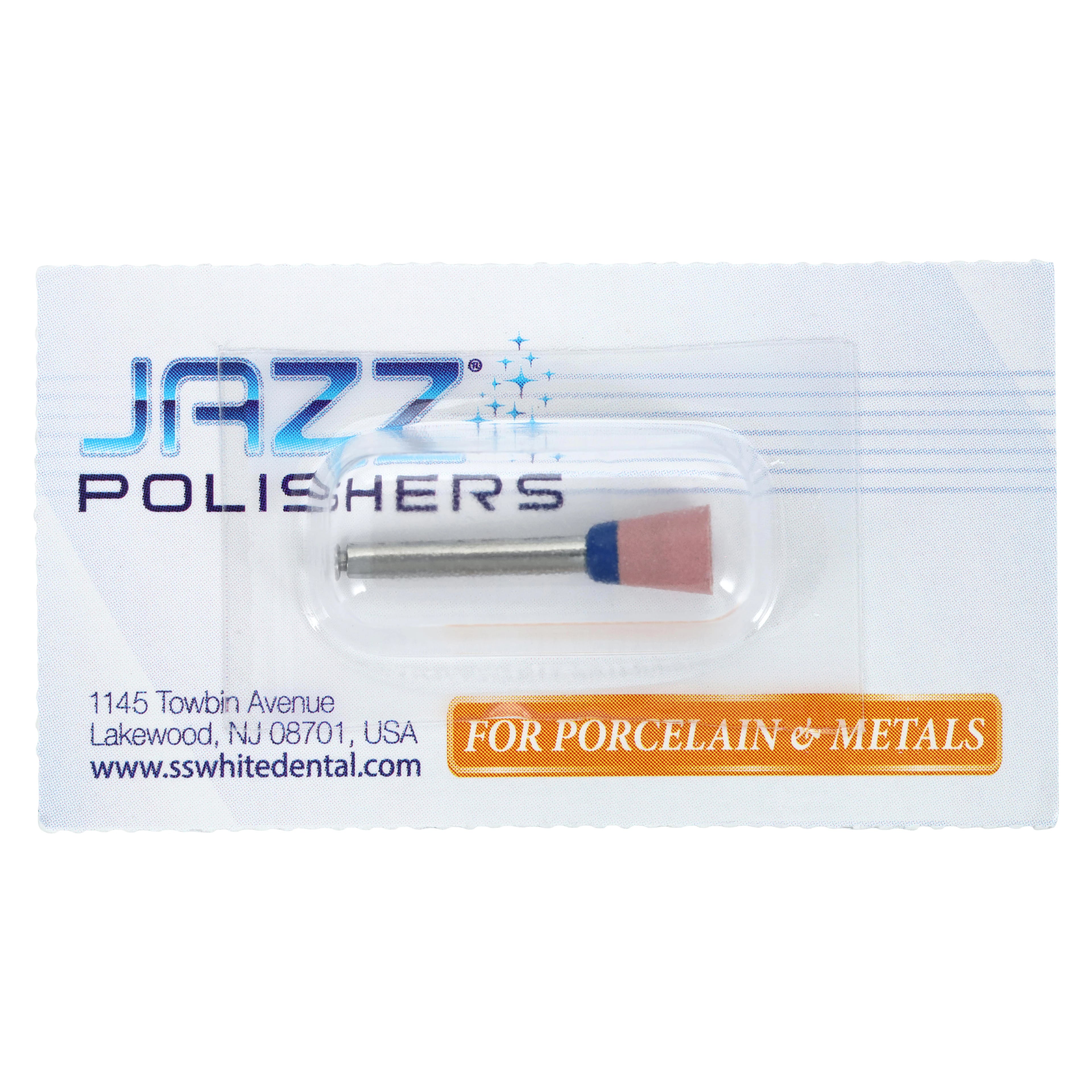 JAZZ P3S Porcelain and Metal 3-Step Polishing System, Medium Cup, Right Angle, 3/Pkg, 89009