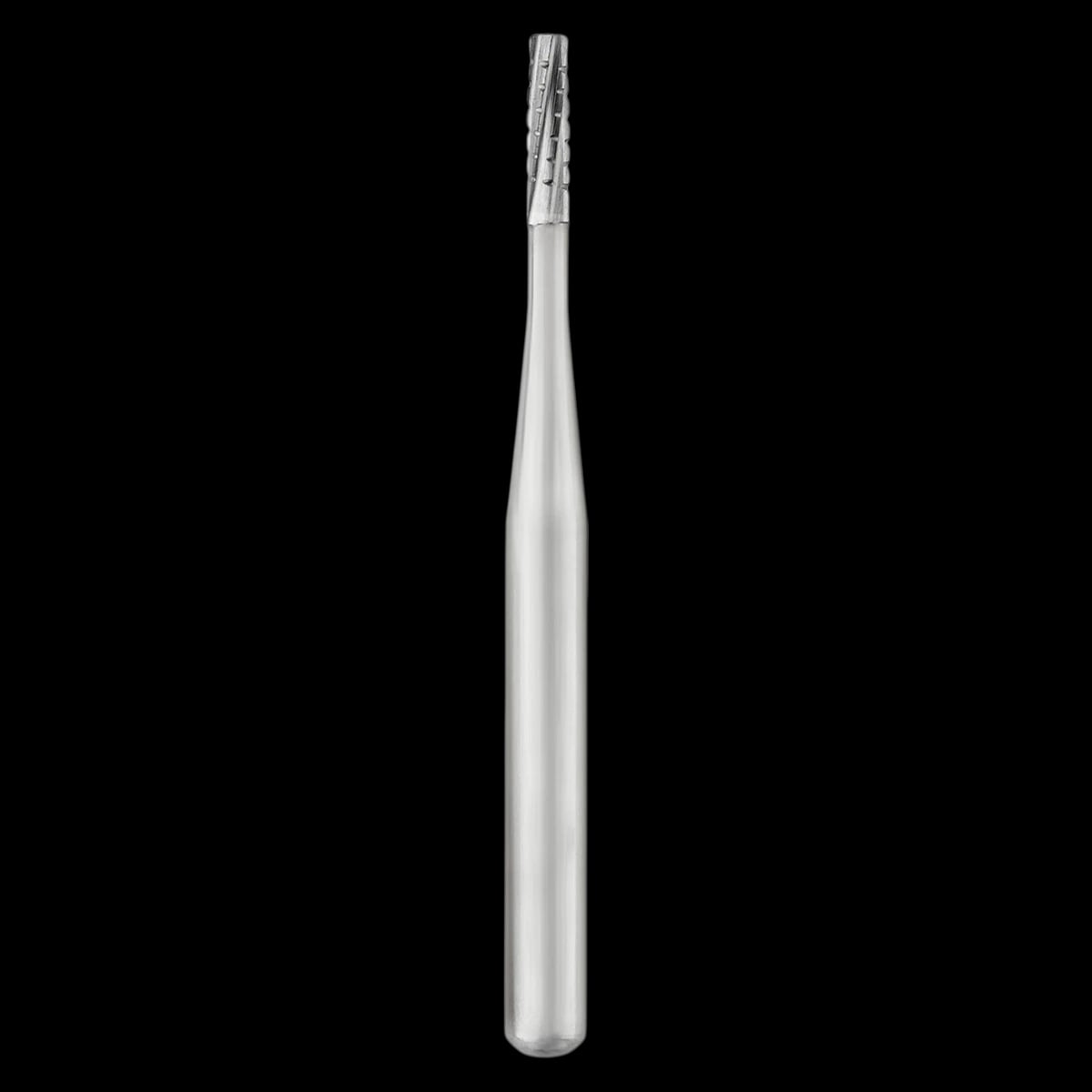 SS White #556 Sterile Carbide Bur, Straight Fissure Flat-End Crosscut, FG, 25/Roll