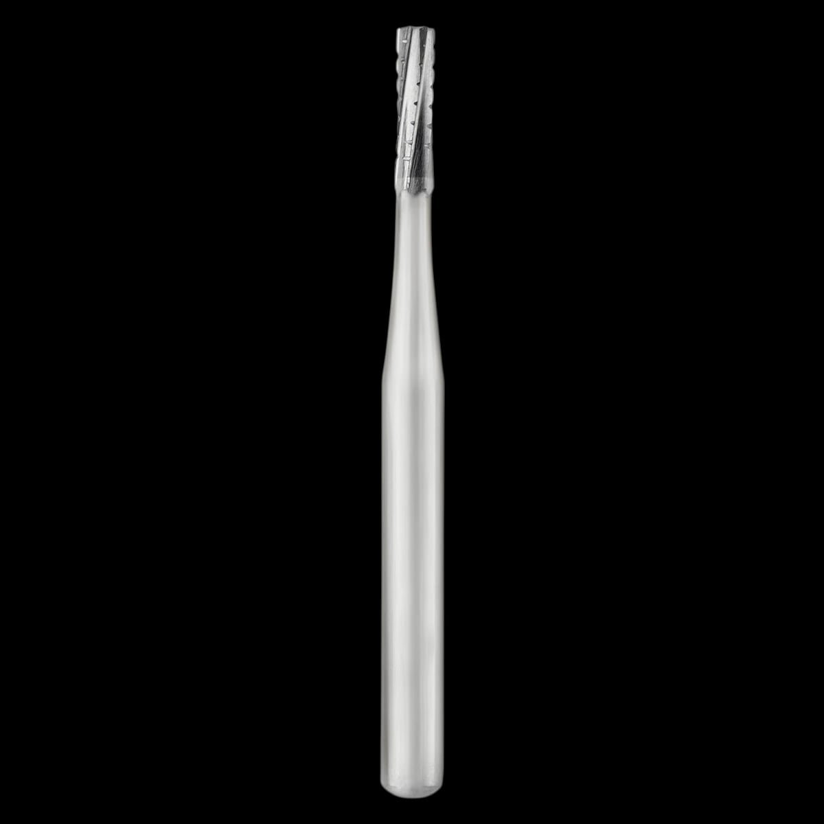 SS White Sterile Carbide Bur FG 557, Straight Fissure Flat End Crosscut, 25/Roll