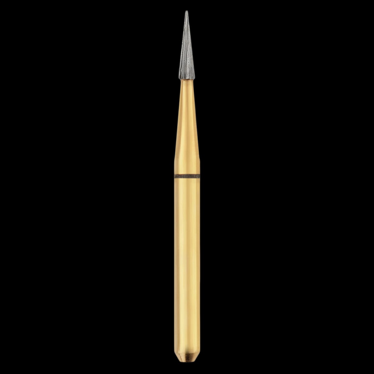 SS White Safe End SE4 10-Blade Finishing Carbide Bur, Friction Grip, Sterile, 25/Roll