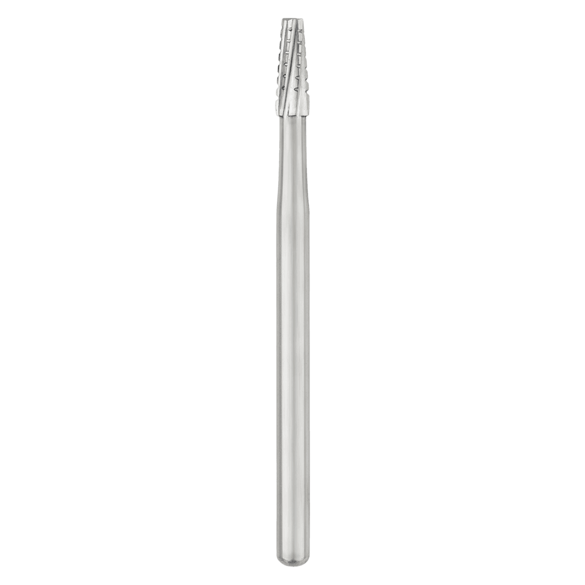 SS White Sterile Oral Surgery Carbide Burs, FGSL, Taper/Flat End Cross Cut Fissure, #702, 25/Roll, 10682
