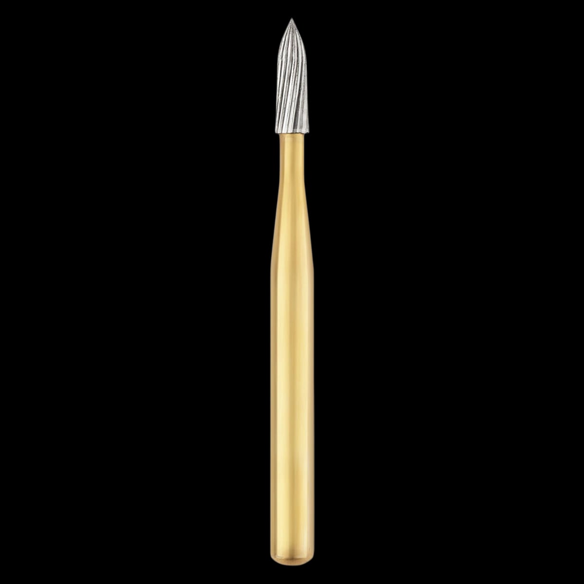 SS White Carbide Trimming & Finishing Bur #8903, 20-Blade, Needle FG, 5/Pk