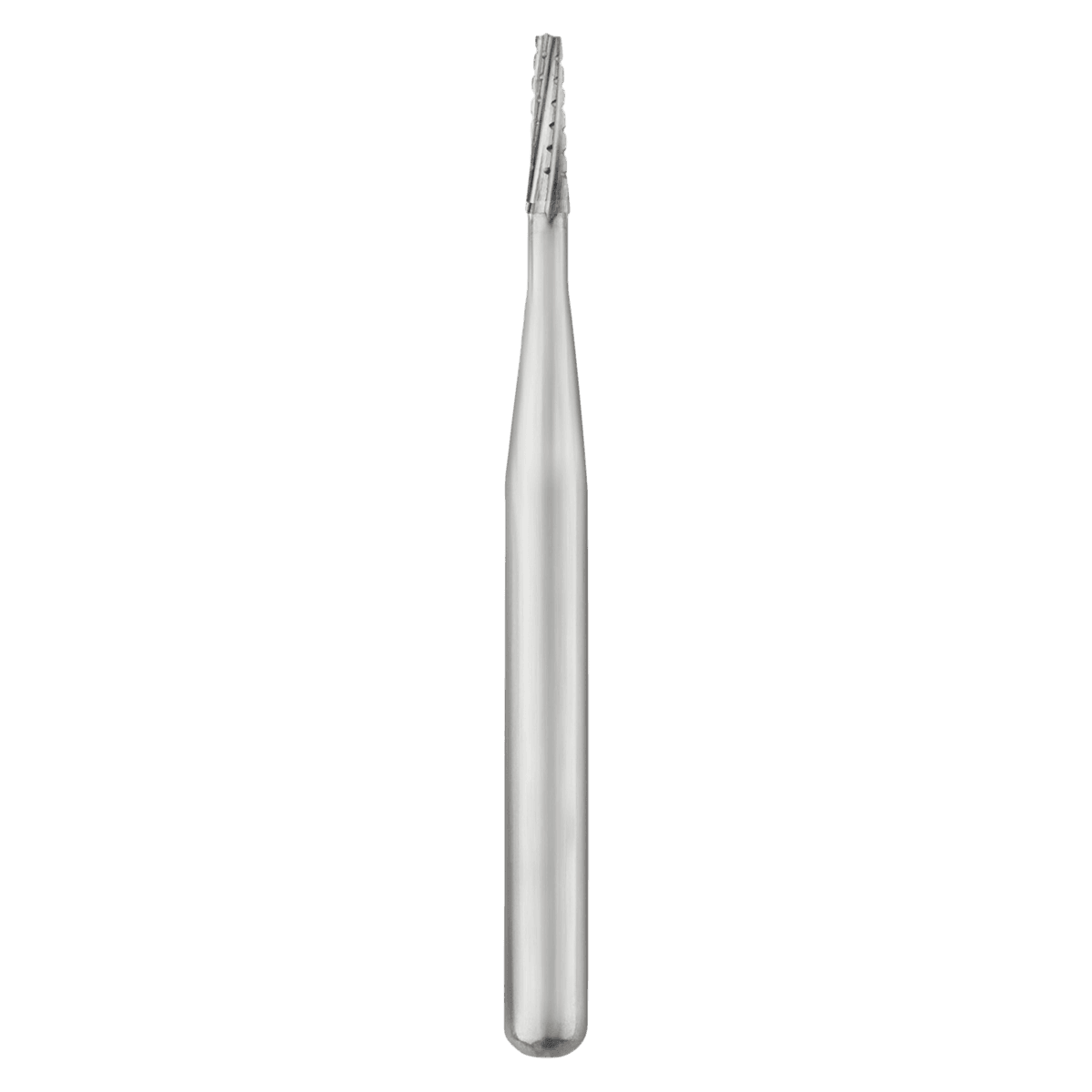 SS White 699S Tapered Fissure Flat End Crosscut Carbide Bur, Friction Grip Short Shank, 10/Pack, 16891