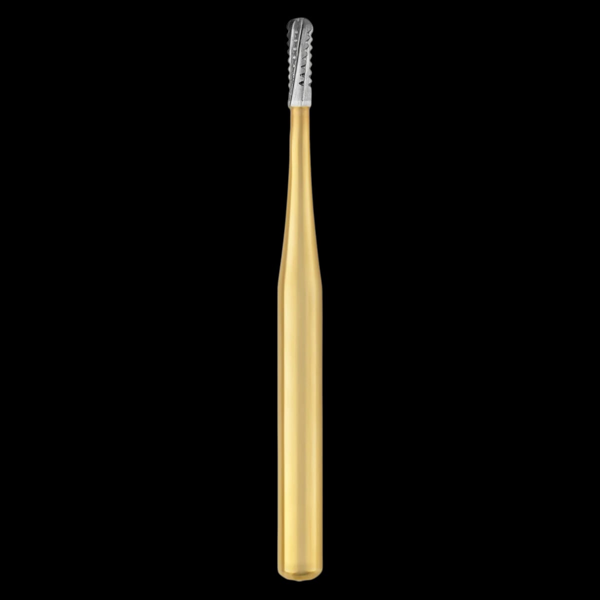 SS White Great White Gold Carbide Bur, FG, Pear, #245, Sterile, 25/Roll