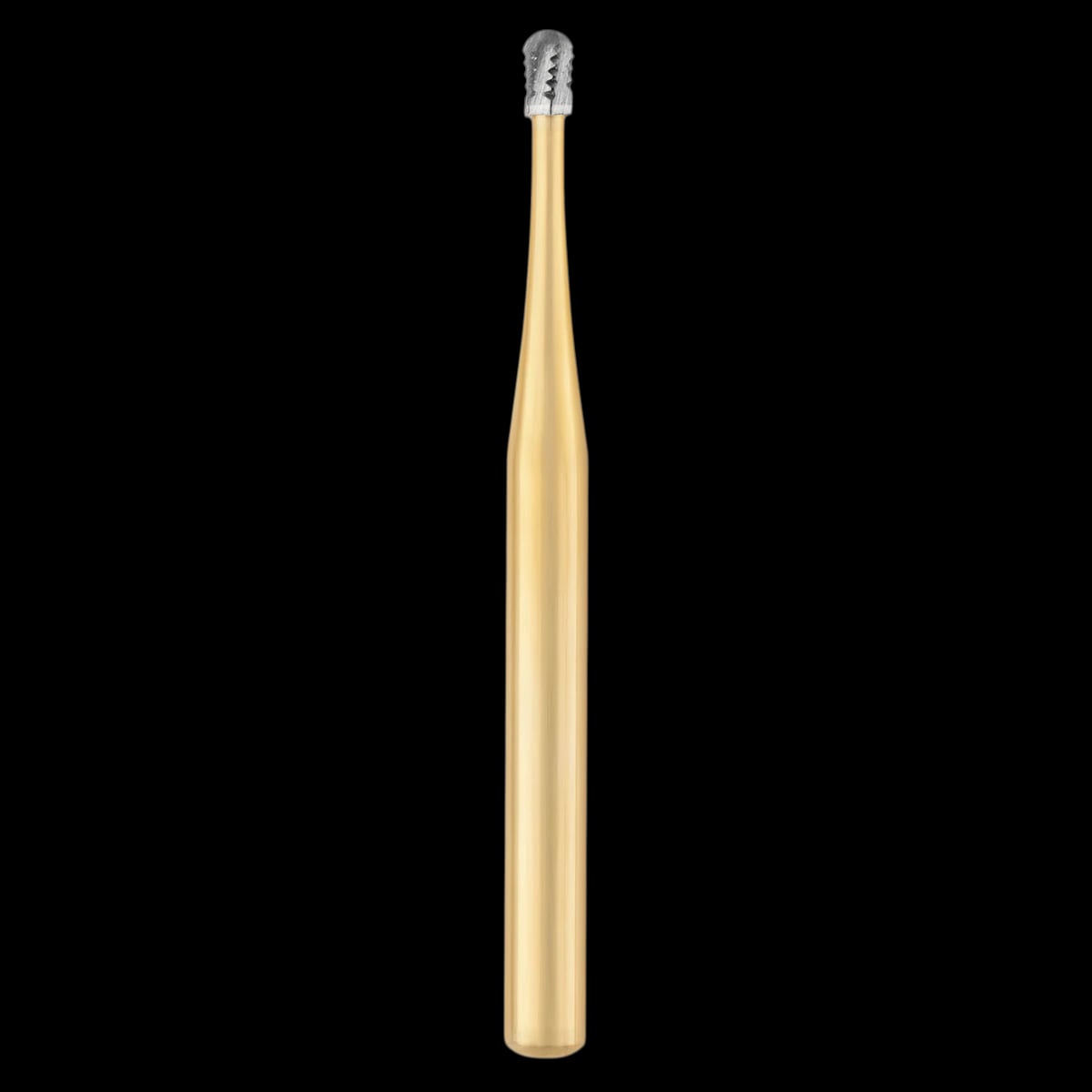 Great White Gold Series Carbide Bur, FG, Pear, #GW2P, 10/Pk, 18209