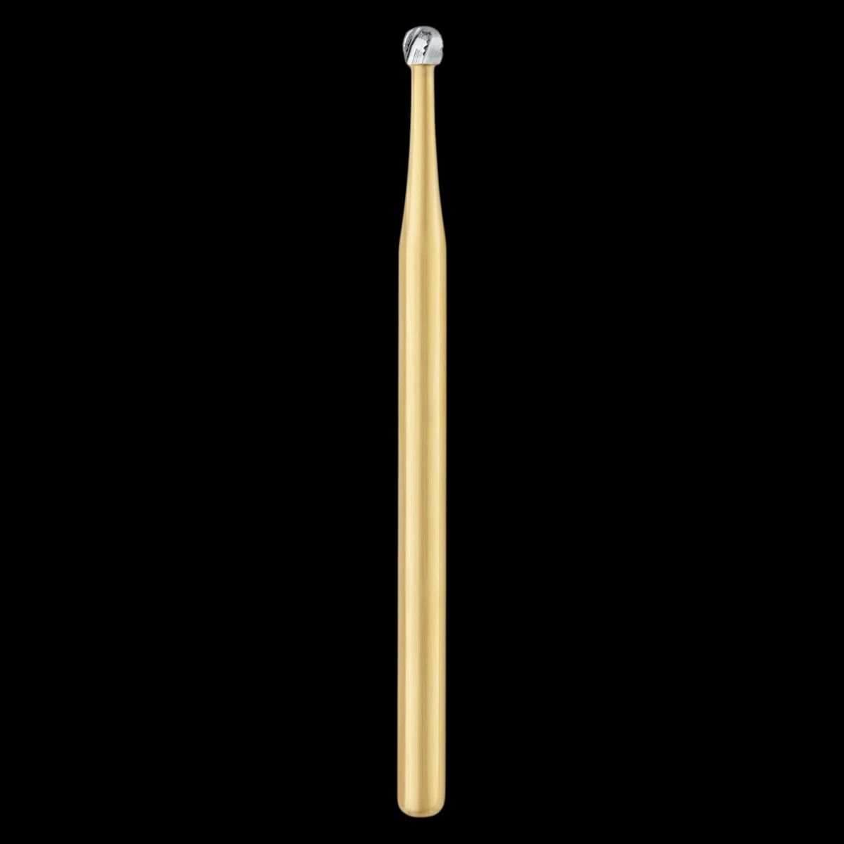 SS White Great White Gold Series Sterile Carbide Bur, Round, FG Long, #4 (GWSL 4), 25/Roll