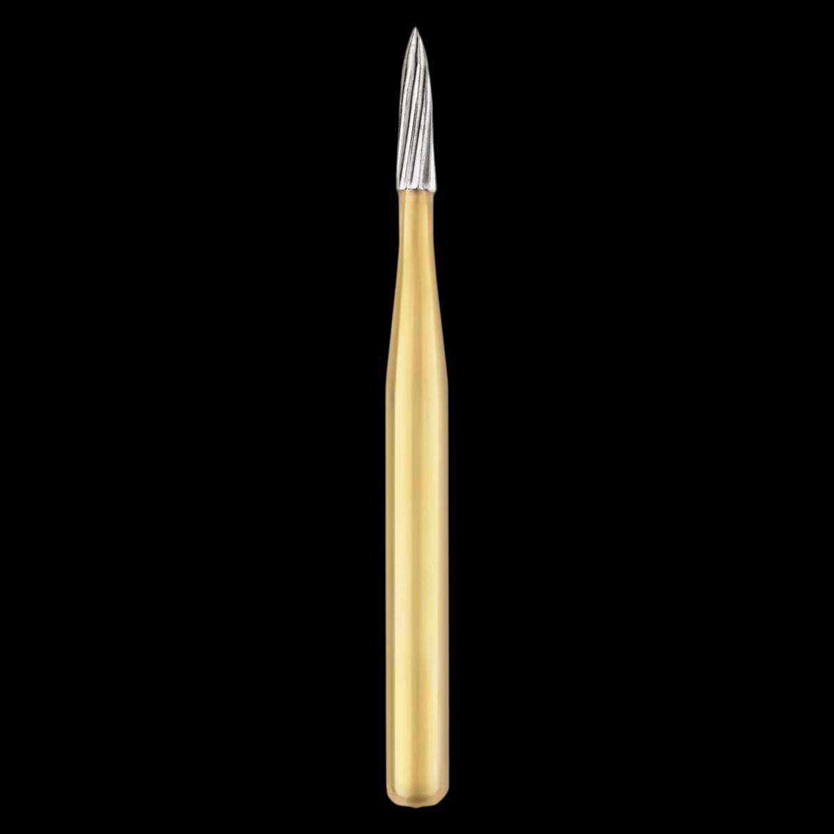 SS White 7902 Trimming and Finishing Carbide Bur, FG, Needle Shape, 12 Blades, Sterile, 25/Roll