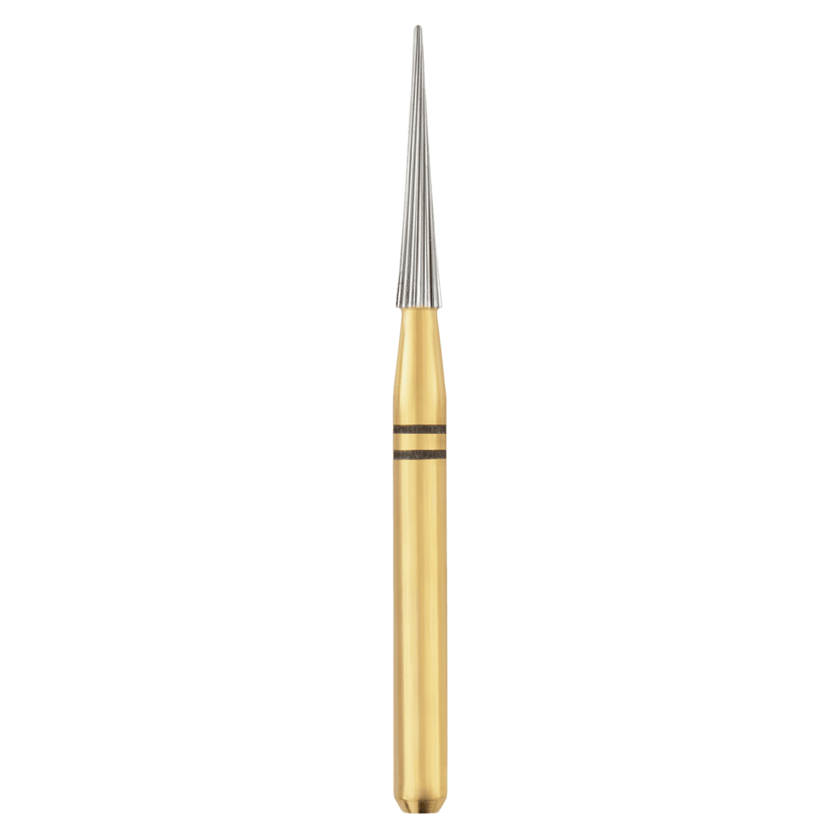 SS White SE8 Safe End Finishing Carbide Bur, 20 Blade, Friction Grip, Sterile, 25/Roll
