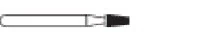 SS White Standard Operative Carbide Bur, HP, Round, #2, 1.0 mm Diameter, 10/Pk, 14826