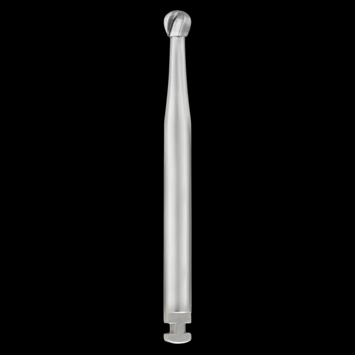 SS White Sterile Carbide Bur, RA (Right-Angle Latch), Round #5, 25/Roll, 50mm Overall Length