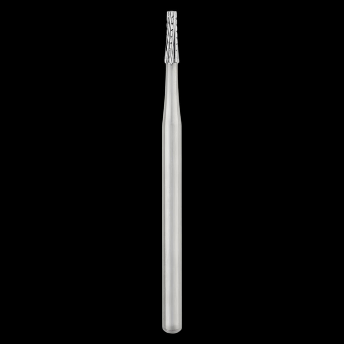 SS White® Sterile Carbide Bur, HP, Tapered Fissure Flat End Plain, #701, 25/Pkg