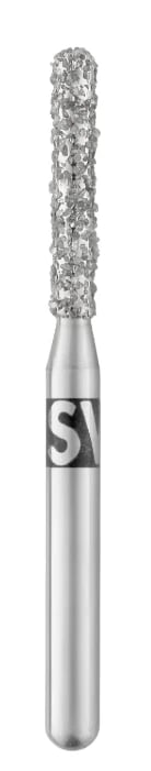 Piranha Diamond Single-Use Burs, FG, Round, # KS23, 2.3 mm, Super Coarse, Black, 25/Pk, KS23-SC