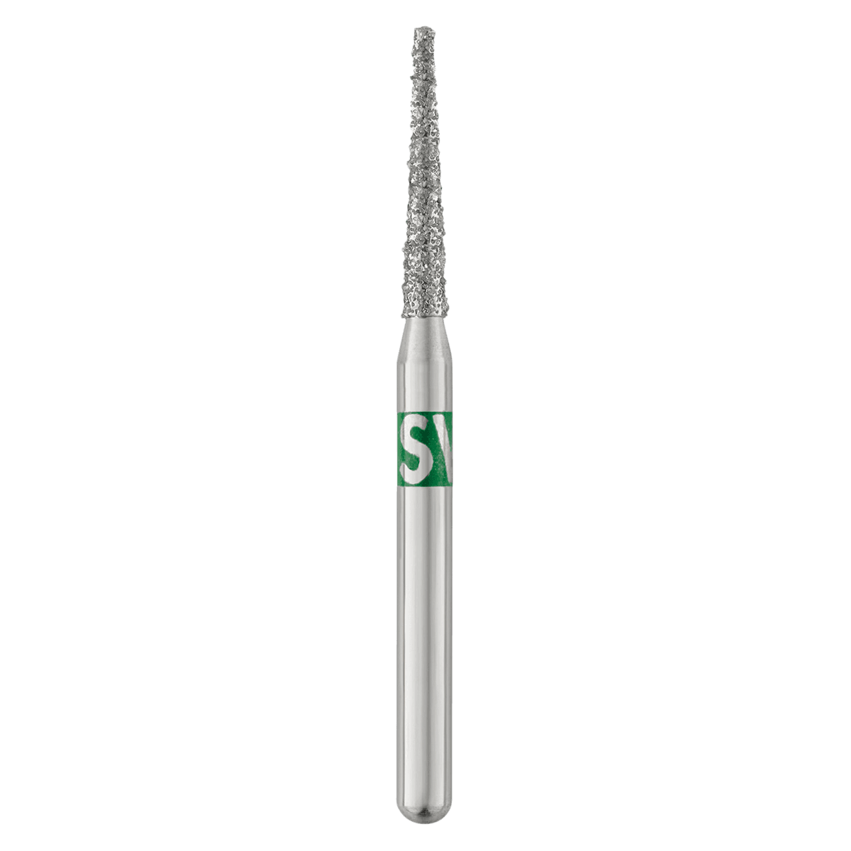 Piranha Diamond Bur, Friction Grip, Coarse, Needle Shape, 858-014C, 25/Pack