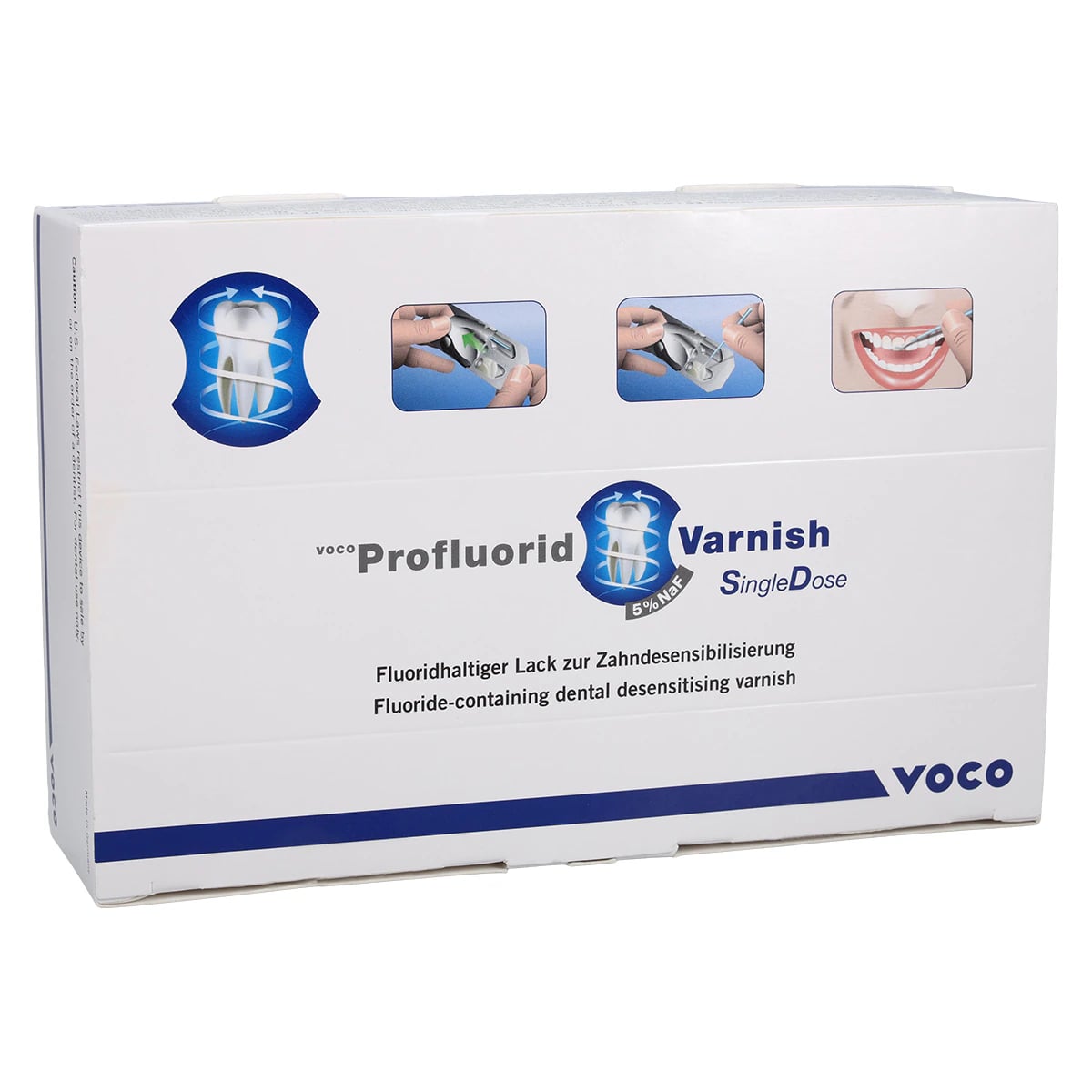 Profluorid 5% Sodium Fluoride Varnish, SingleDose, Caramel, 0.4 mL, 50/Pack, 2226