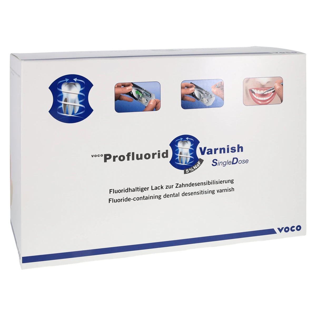 Profluorid 5% Sodium Fluoride Varnish, Single Dose, 0.4 ml, Melon, 200/Pk