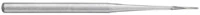 SS White EndoGuide EG4 FG Carbide Endodontic Bur, Tapered Fissure Round End, 0.3 mm Diameter, 3.5 mm Length, 5/Pack, #15029