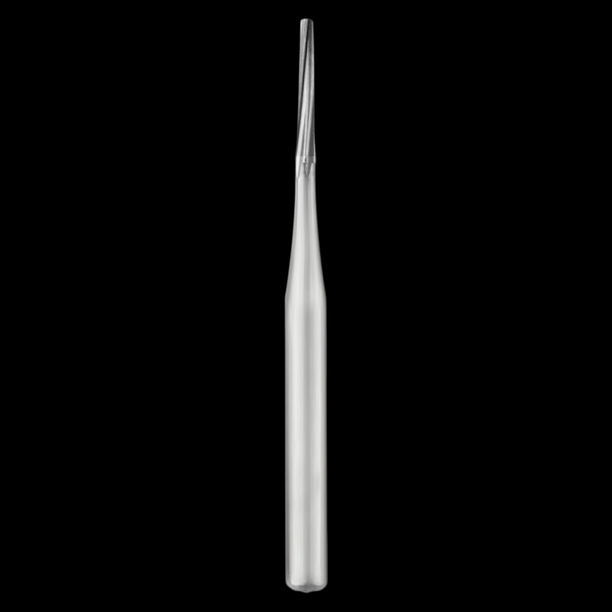 SS White Sterile Carbide Bur, FG, Tapered Fissure Flat End Crosscut, #169L, 100/Pkg