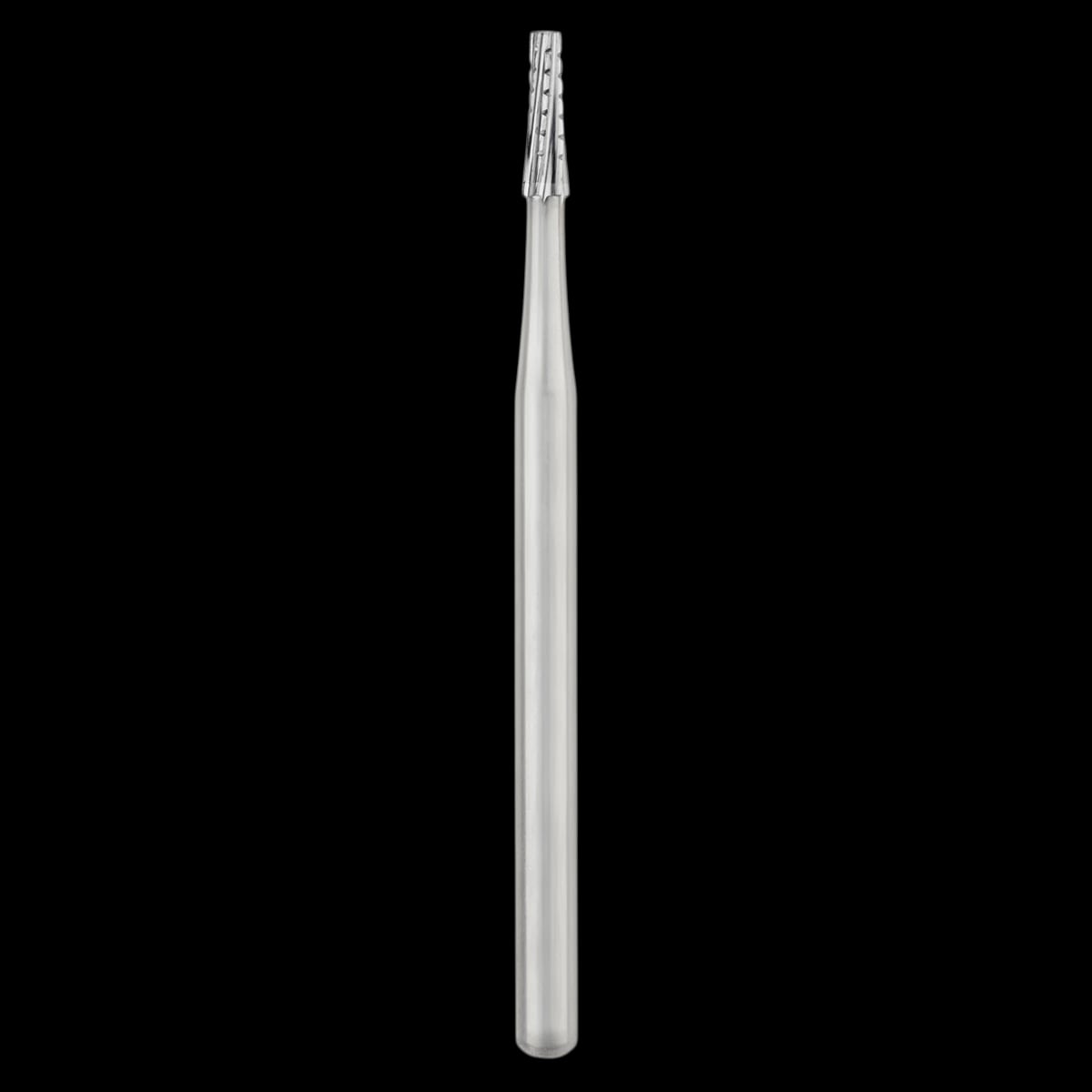 SS White Sterile Carbide Bur, FG, Tapered Fissure Flat End Plain, #701, 100/Pkg